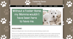 Desktop Screenshot of fosteringsaveslives.org
